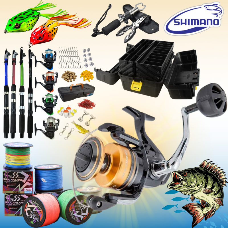 Kit Pescaria Shimano